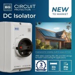 BG British General DC Isolator IP66 Waterproof Curved Switch 4Pole Solar application UV CPDC432 BG British General DC Isolator IP66 Waterproof Curved Switch 4Pole Solar application UV CPDC432