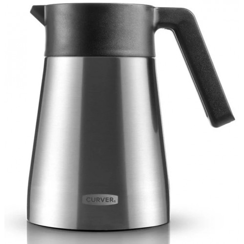 CURVER - Insulated Jug 1 Liter Stainless Steel Double Walled 822358