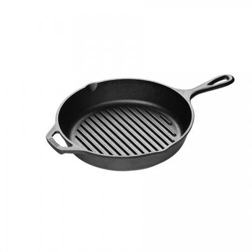 LODGE - Seasoned Cast Iron Grill Pan 10.25In 	L8GP3INT