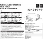 LUCeCO-350+150LM 5W Head torch PIR Rechargeable usb-C rechargeable LILHF35P65 LUCeCO-350+150LM 5W Head torch PIR Rechargeable usb-C rechargeable LILHF35P65