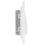 BG - British General Evolve PCDCL42WW IP20 20A 16AX Wide Rocker Light Switch 2G 2 Way Pearlescent White BG - British General Evolve PCDCL42WW IP20 20A 16AX Wide Rocker Light Switch 2G 2 Way Pearlescent White