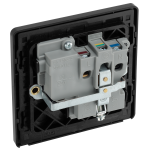 BG - British General Evolve PCDMG21B IP20 13A Socket with Switched 1G Matt Grey