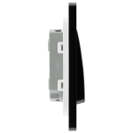BG - British General Evolve PCDMG42WB IP20 20A 16AX Wide Rocker Light Switch 2G 2 Way Matt Grey