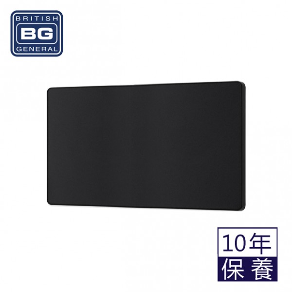 BG - British General Evolve PCDMG95B Double Blank Plate Matt Grey