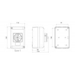 British General (BG) Rotary Isolator IP65 2 Pole/ Metal CPRSD220M British General (BG) Rotary Isolator IP65 2 Pole/ Metal CPRSD220M