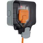 BG British General UV stable IP66 13A Single Switch/ Socket/ Neon WP21 Storm Weatherproof