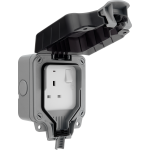 BG British General UV stable IP66 13A Single Switch/ Socket/ Neon WP21 Storm Weatherproof