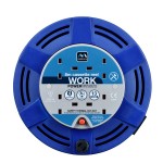 Masterplug MCT0813/4BL 8M Cassette Reel 4X 13A Blue & Black