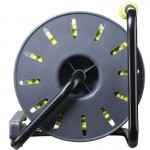 Masterplug PRO-XT OMU2513FL3IP  25+3M Reverse Open Reel with IP54 socket