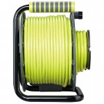 Masterplug PRO-XT OMU2513FL3IP  25+3M Reverse Open Reel with IP54 socket