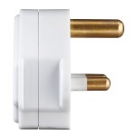 Masterplug PT15W Rewireable 15A Round Pin Plug (White) Masterplug PT15W Rewireable 15A Round Pin Plug (White)