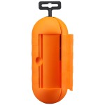 Masterplug SPTO Outdoor IP44 dustproof and waterproof 1 socket and plug cover Weatherproof wire carriage storage box Orange