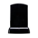 Masterplug SRGDSU43PB Surge Compact 2 USB X3.1A with 4 x13A 3M extension lead High gloss Black   