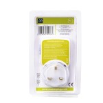 Masterplug TMS24 Daily Mechanical Segment Timer White   