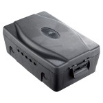 Masterplug WBX-MP Outdoor IP54 rated Cable Wire Storage Box Power Strip Socket Extension Organizer Dark Grey