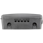 Masterplug WBX-MP Outdoor IP54 rated Cable Wire Storage Box Power Strip Socket Extension Organizer Dark Grey