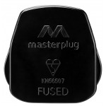 Masterplug PT13B Rewireable 13A Fused Plug Black