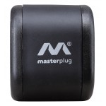 Masterplug Surge Tower 2 USB X 2.1A with 10 X13A 2m Extension Leads Black SRGU102B