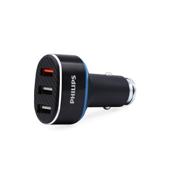 Philips PD65W 2PD+1QC Car charger DLP2557/70
