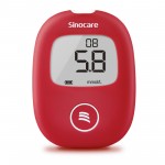 Sinocare SAFEAQ-KIT Safe AQ Smart Blood Glucose Meter Set (Unit & 25 (Lancet +Test Strip))