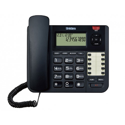 Uniden CE8402 Corded Phone Black