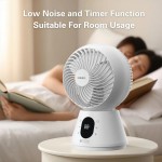 Uniden 6" DC Motor 360° Oscillation Circulator Fan Compact & Energy Efficient AF5110