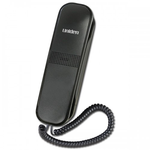Uniden AS7101 Classic Trimline Telephone Black