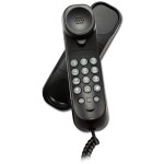 Uniden AS7101 Classic Trimline Telephone Black