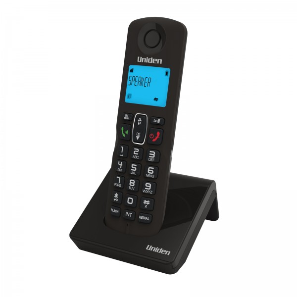 Uniden AT3101 DECT  (1.8 Ghz) Speaker Phone and LCD Backlit Black