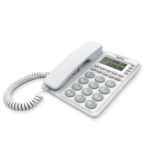 Uniden AT6408 Big Button & Big Display White    