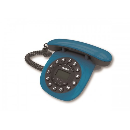 Uniden - AT8601 Retro Design-Speakerphone-Blue